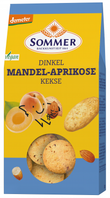 Dinkel Mandel Aprikosen Kekse (150gr)